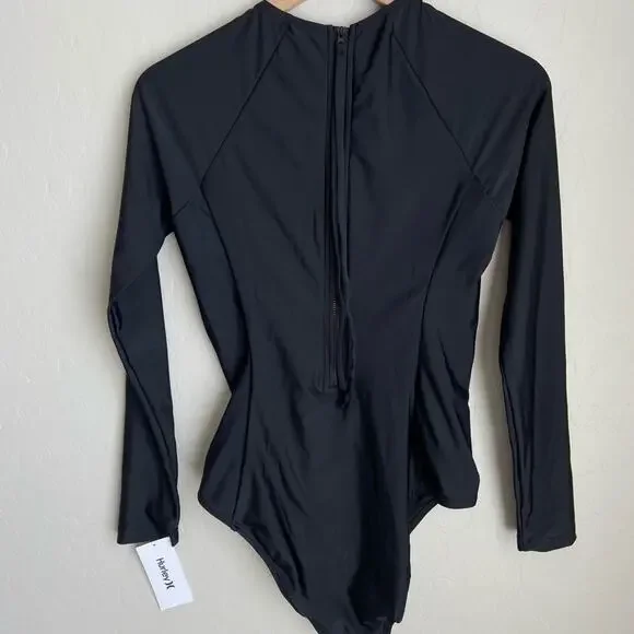 NEW Hurley quick dry long sleeve rash guard surf suit medium - Picture 8 of 13